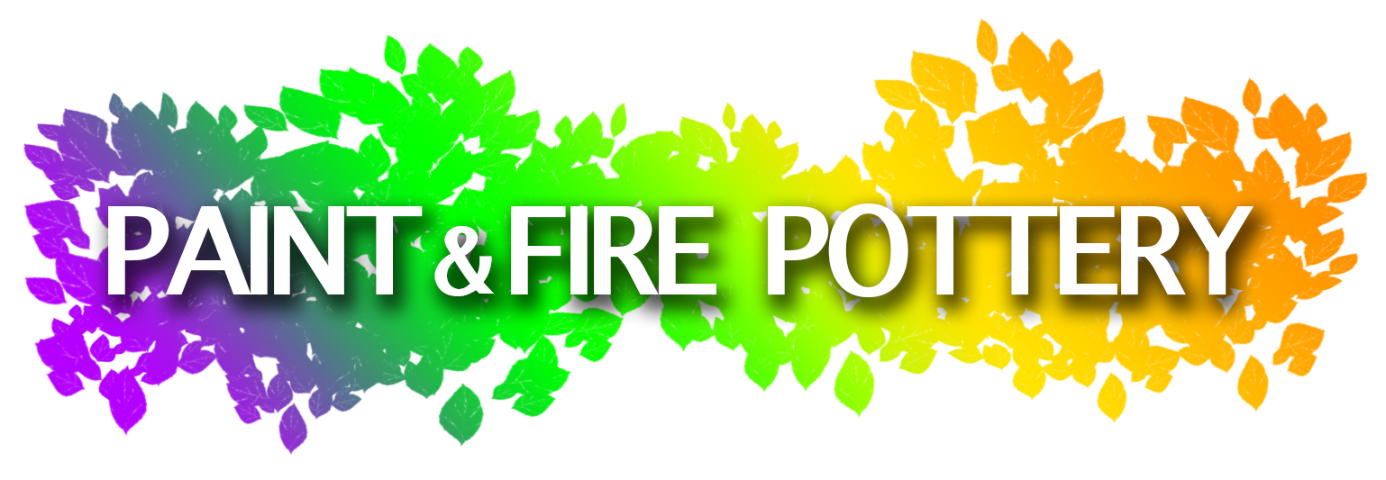 Paint & Fire Pottery logo